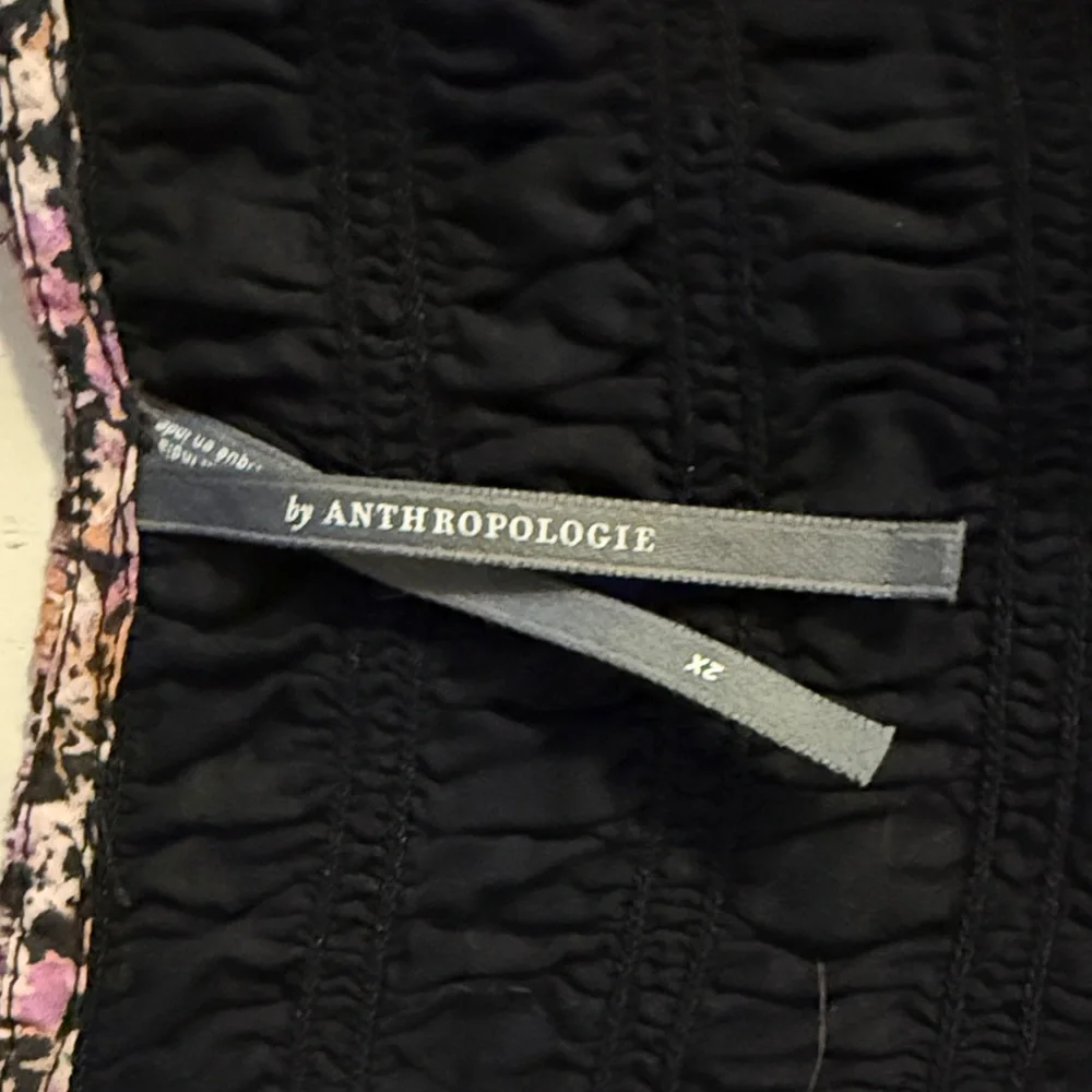 Anthropologie Dusty Rose Floral High-Low Maxi Dress - Picture 6 of 9